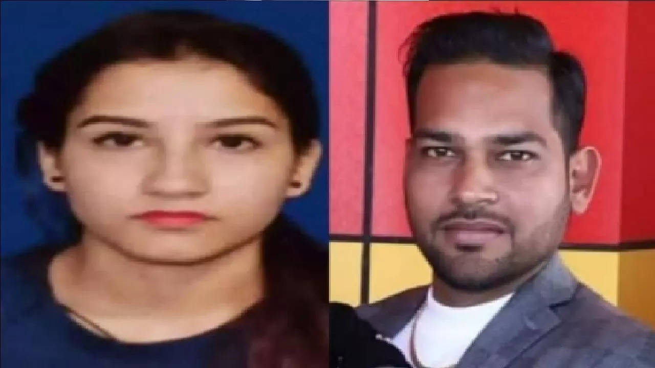 Ankita Bhandari (Left) and accused Pulkit Arya (right)