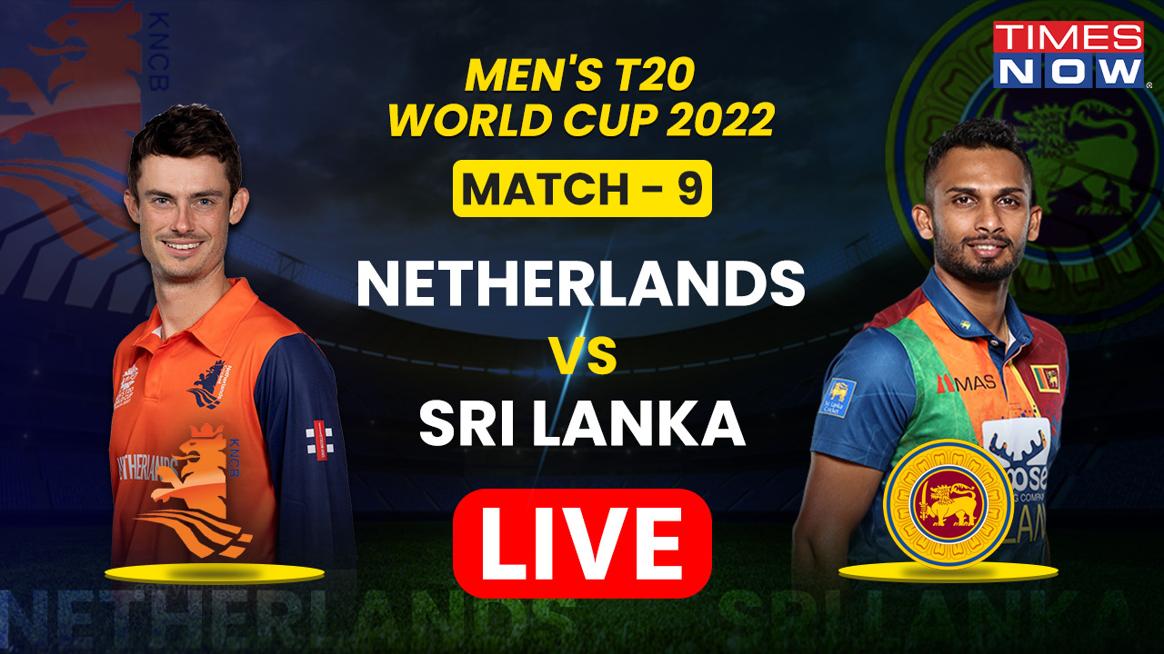 Sri Lanka vs Netherlands T20 World Cup HIGHLIGHTS Sri Lanka confirm Super12 berth with 16-run win Cricket News, Times Now