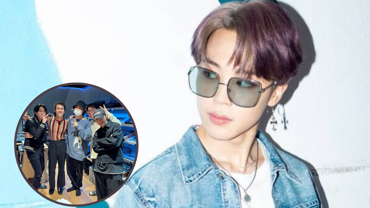 Jimin to collaborate with Max for his solo? BTS singer spotted hanging ...