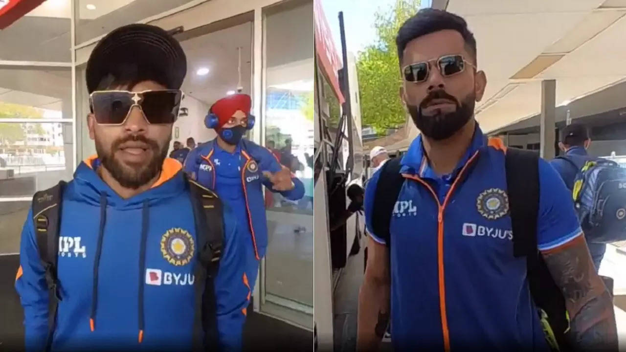 Team India in Melbourne.