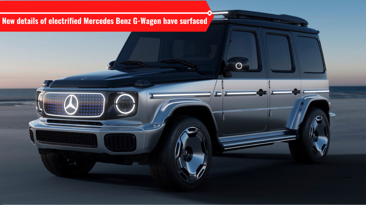 Electric Mercedes Benz G-Wagen aka EQG