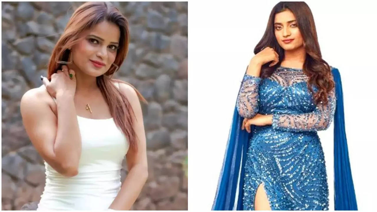 Bigg Boss 16 contestants Manya and Archana call the love angles in the show to be fake. Pic Credit: Twitter