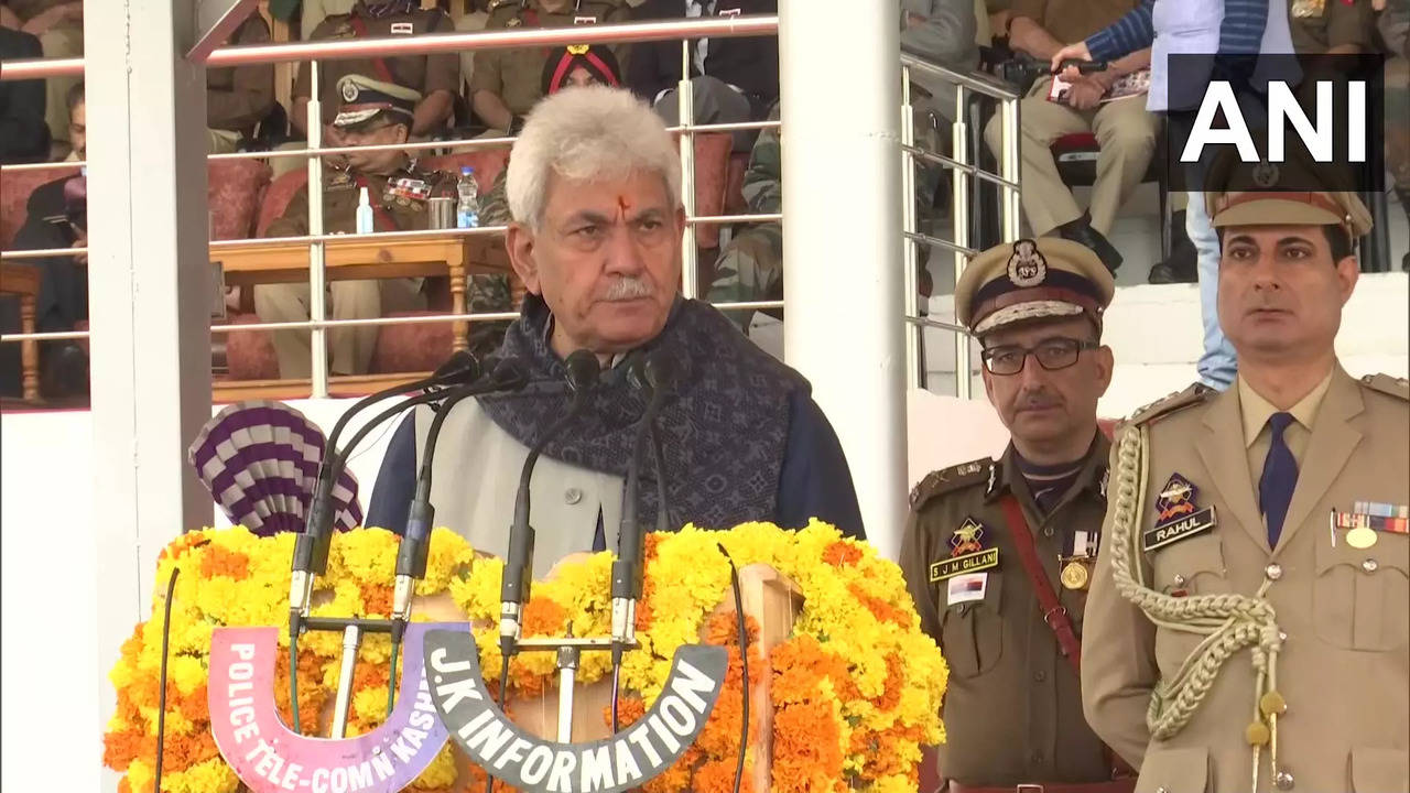 ​Jammu and Kashmir Lieutenant Governor Manoj Sinha​