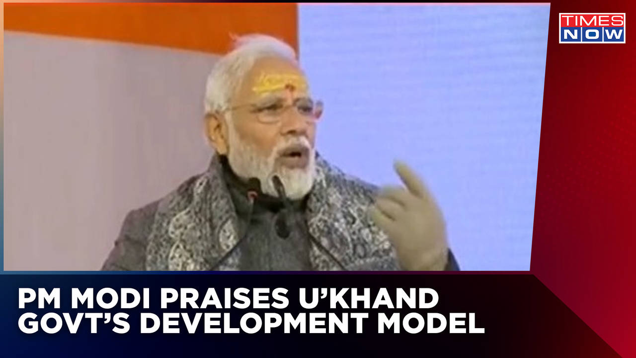 Prime Minister Modi Lauds Double Engine Ki Sarkar In Uttarakhand S