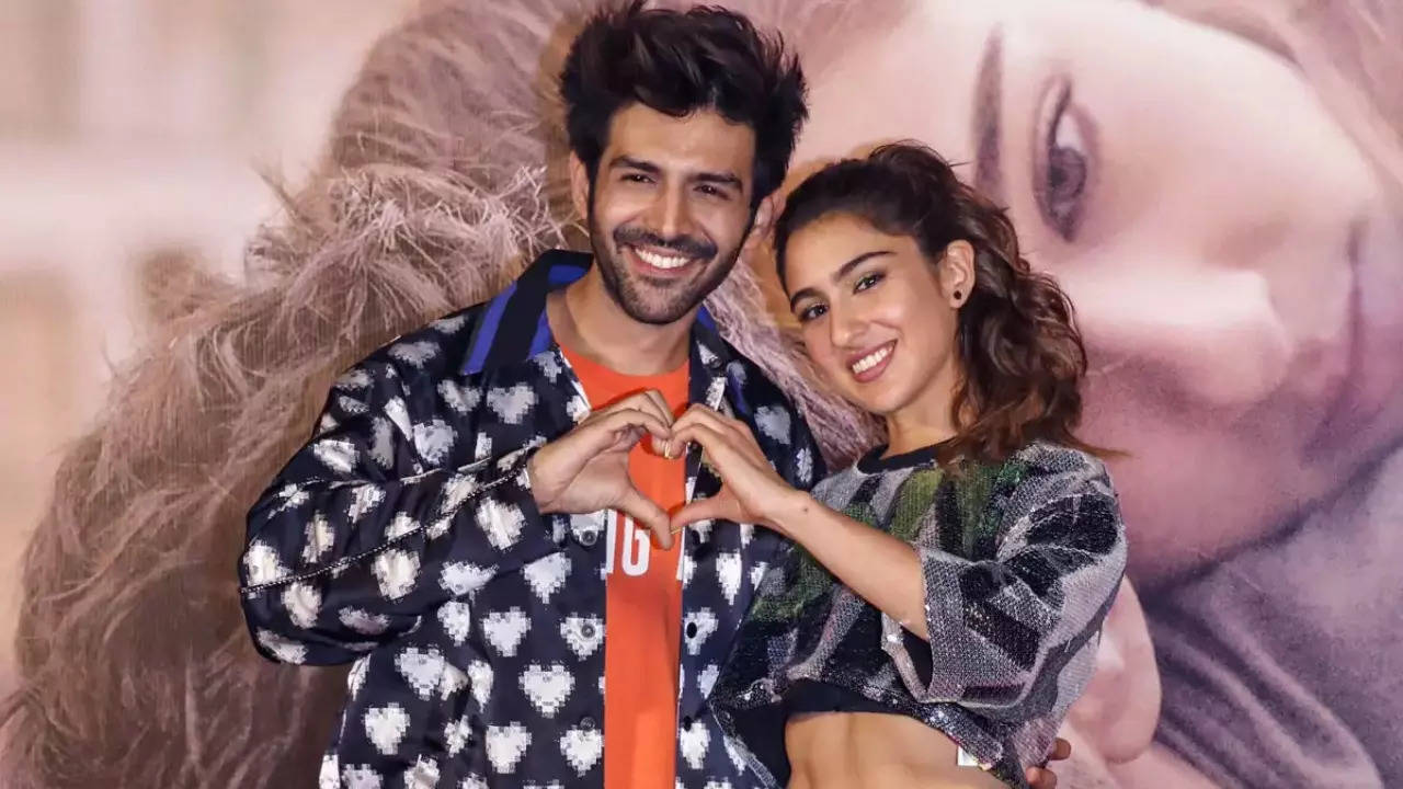 Kartik Aaryan and Sara Ali Khan