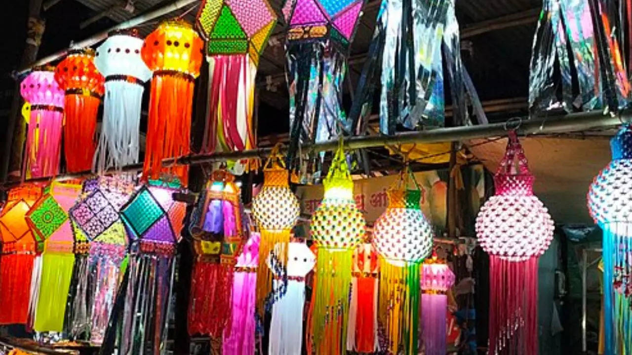 Diwali lanterns