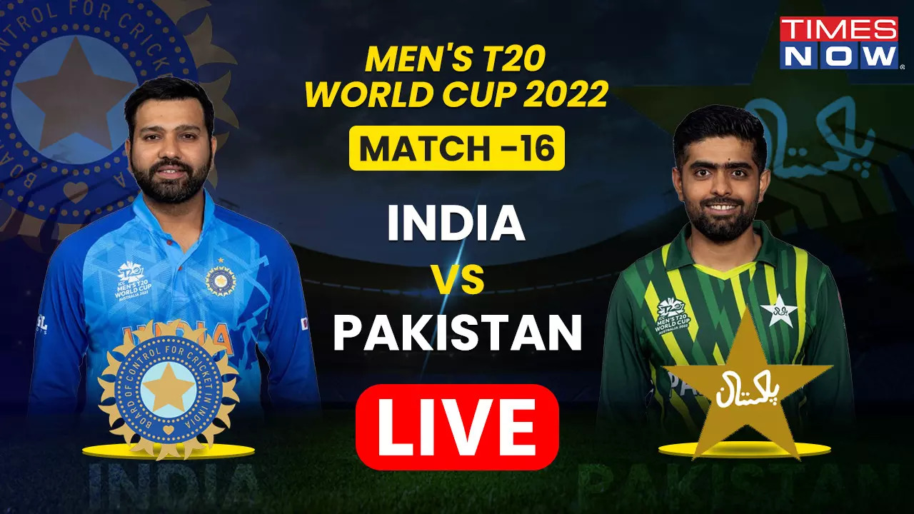 IND vs PAK Live ScoreT20 World Cup Live Cricket Score 2022 Kohlis heroics help India defeat Pakistan in nail-biting thriller