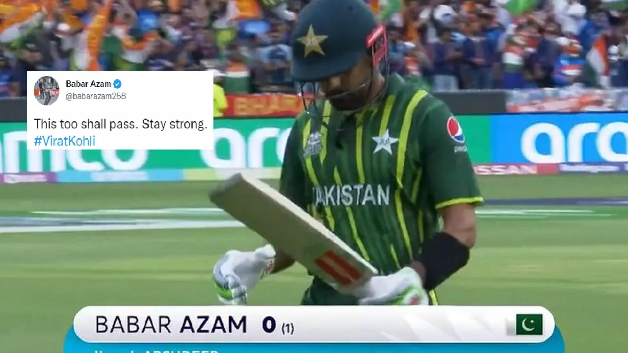 Babar Azam duck