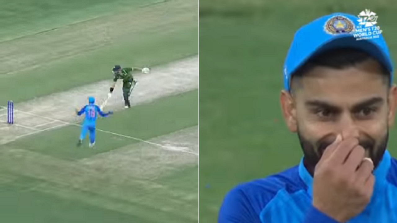 Virat Kohli run out