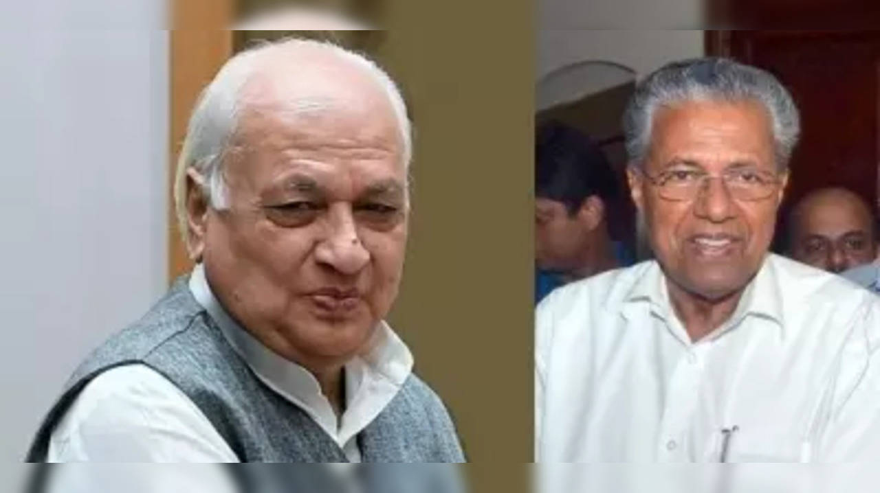 Arif Mohammed Khan and Pinarayi Vijayan.