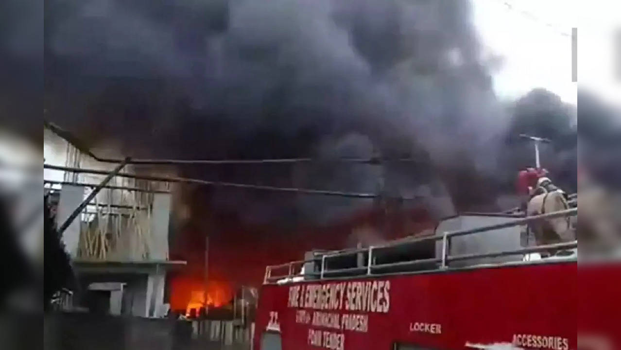 At least 700 shops gutted as fire ravages Arunachal Pradesh's oldest market