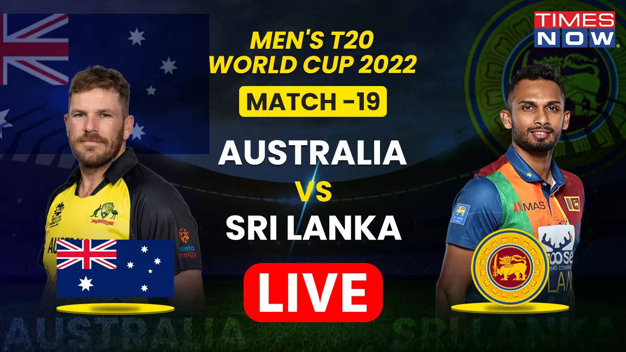 Australia vs Sri Lanka T20 World Cup Highlights Marcus Stoinis record-breaking 17-ball half-century helps Australia seal 7-wicket victory Cricket News, Times Now