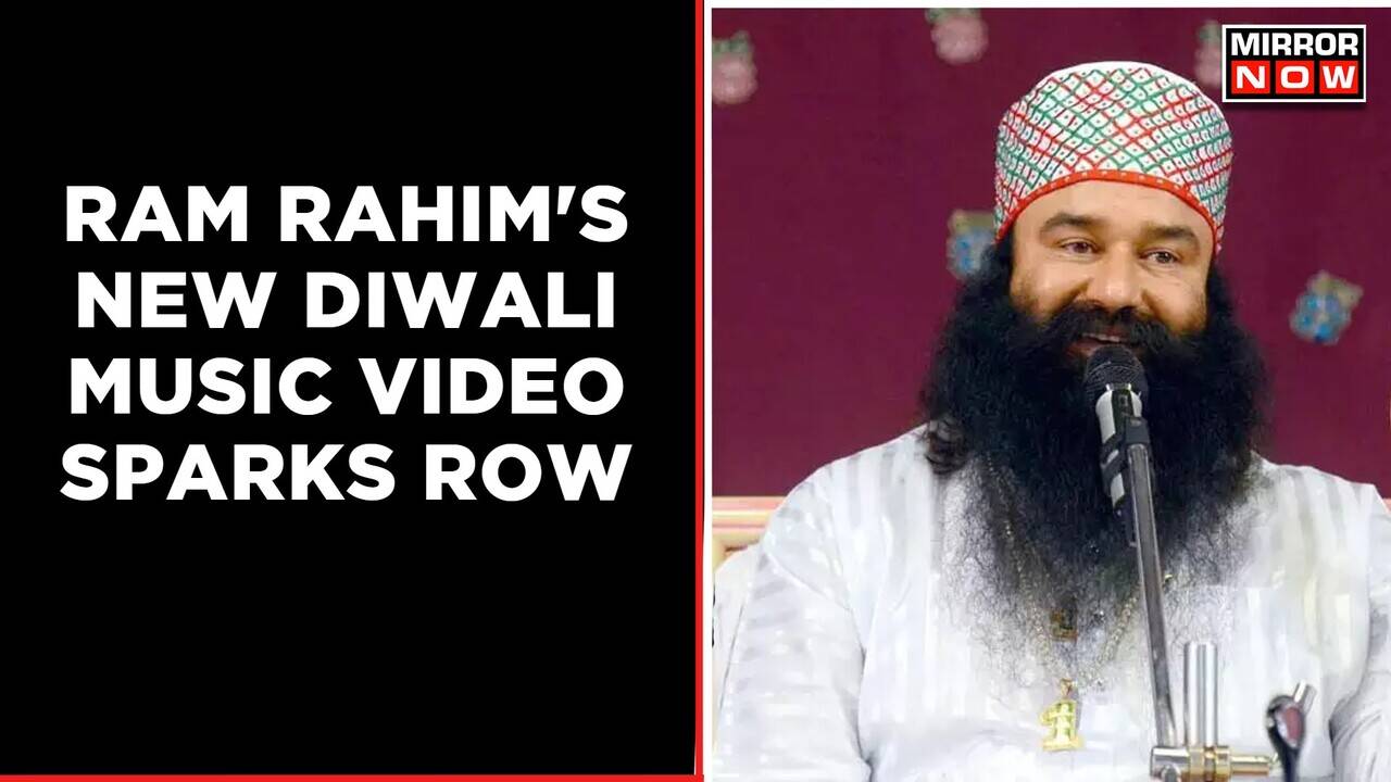 Opposition Slams BJP On Rape Convict Ram Rahim's New Music Video | Latest News | English News | Times Now