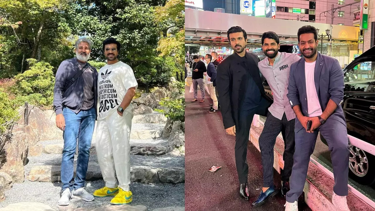 Ram Charan and Jr NTR