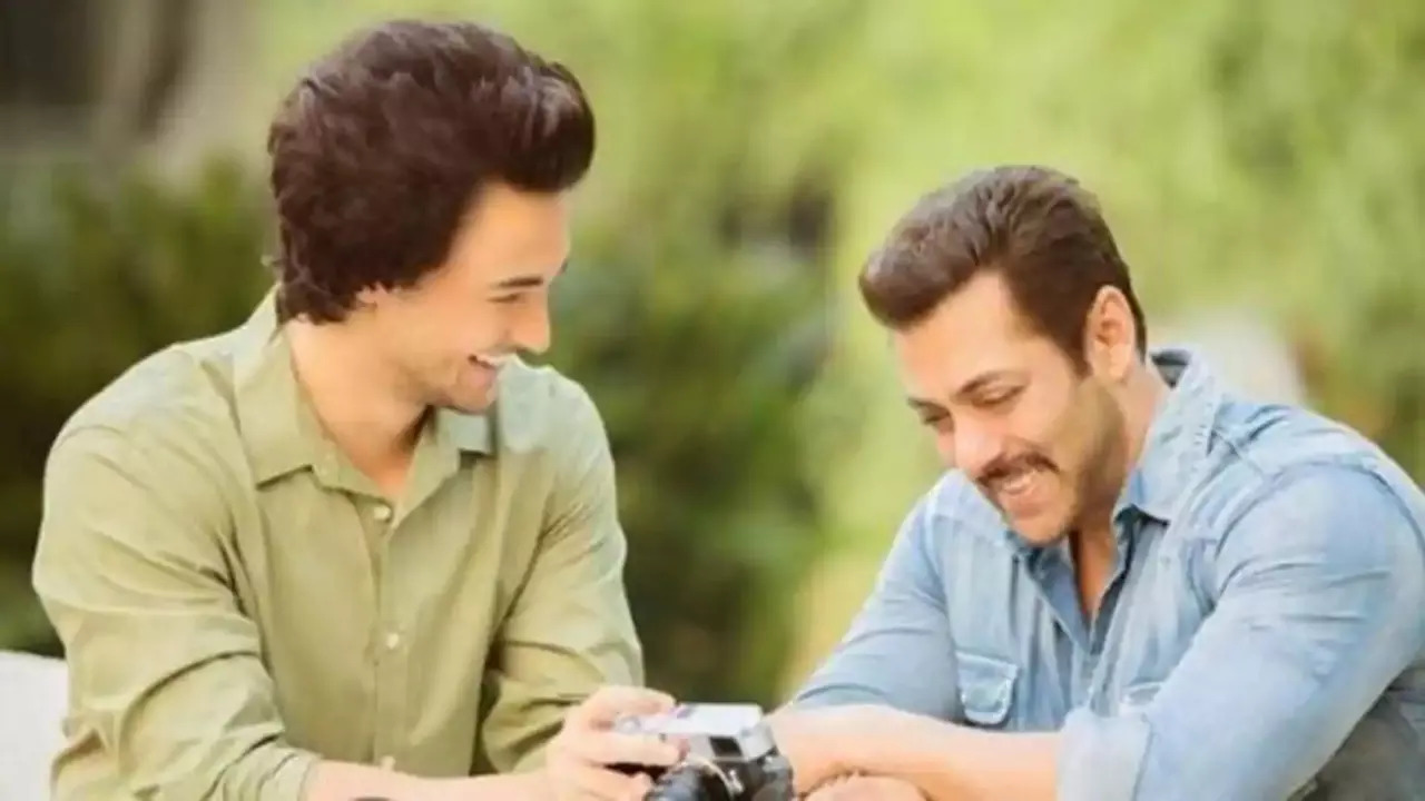 Salman Khan and Aayush Sharma