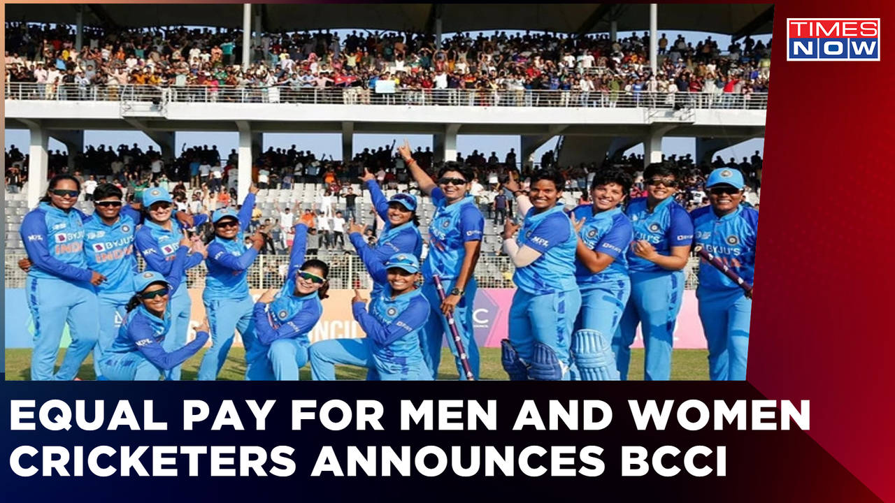 Indian Women Cricketers To Receive The Same Match Fee As Men: BCCI ...