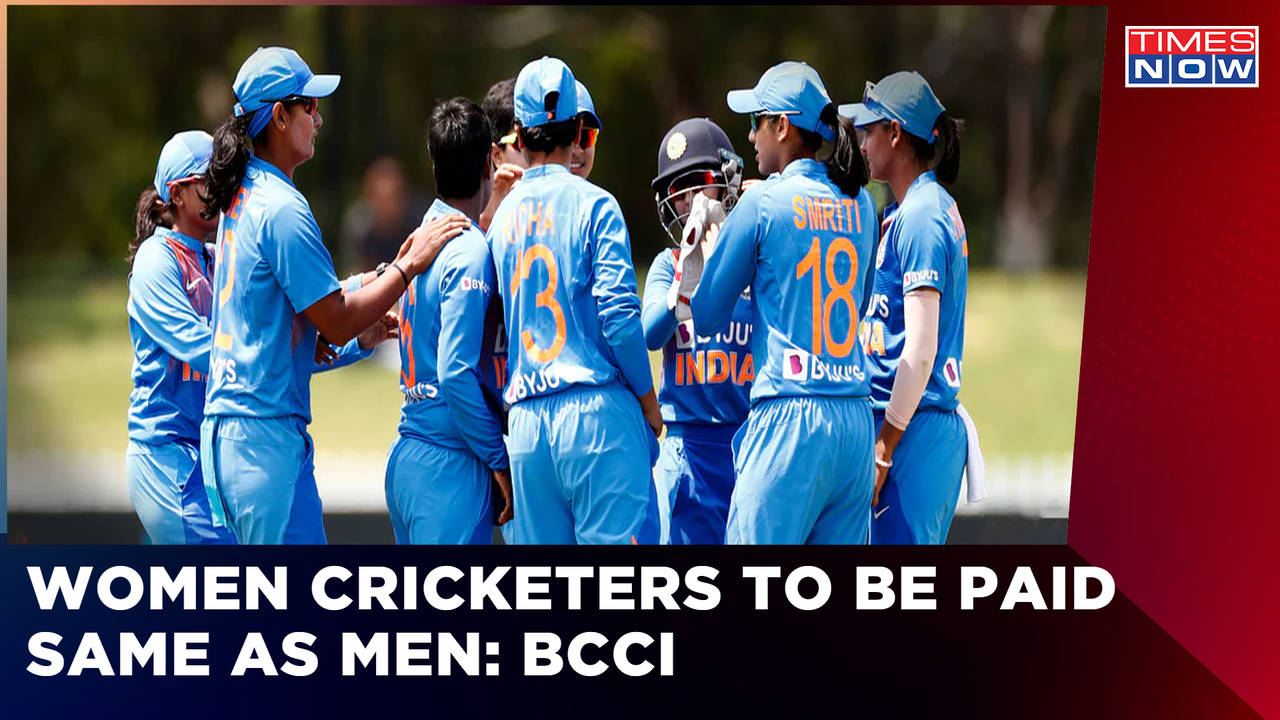 BCCI Announces Equal Pay For Men And Women Cricketers | Latest News ...