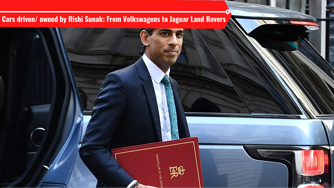 Cars driven/ owned by Rishi Sunak: From Volkswagens to Jaguar Land Rovers