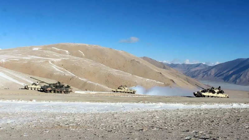tanks near LAC ani