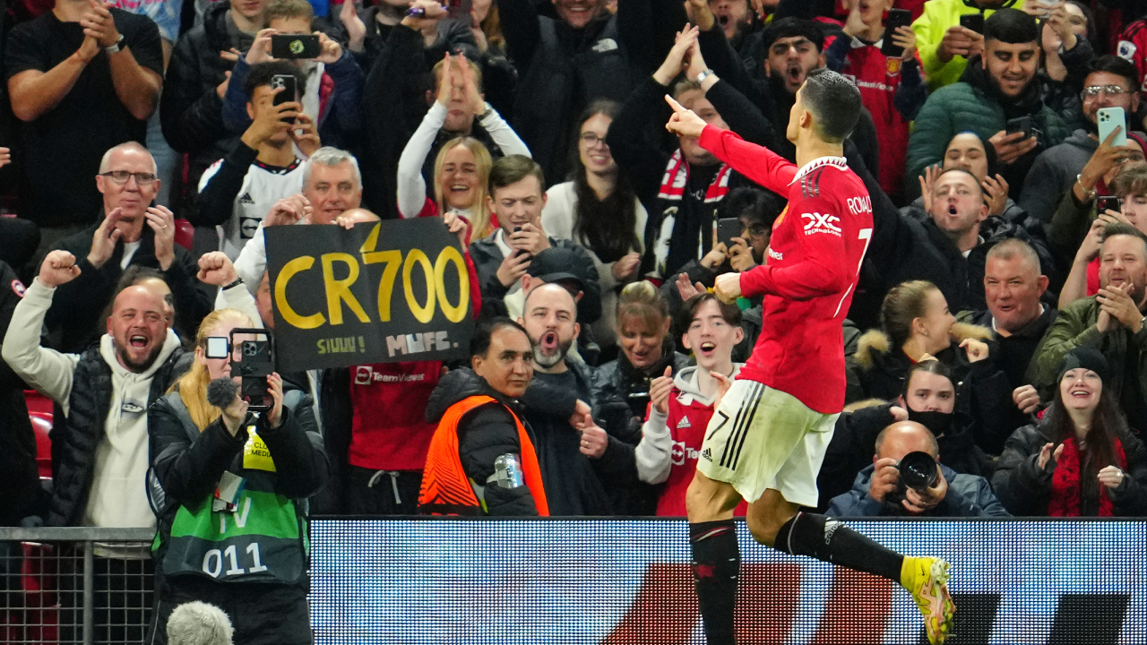 Ronaldo scores on Man United return as Europa League progress assured - CGTN
