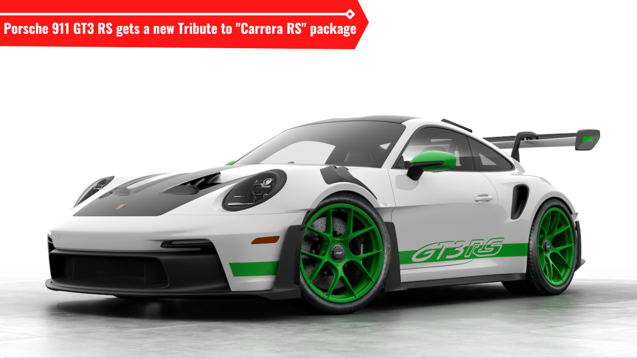 Porsche 992-911 GT3 RS with Tribute to Carrera RS package