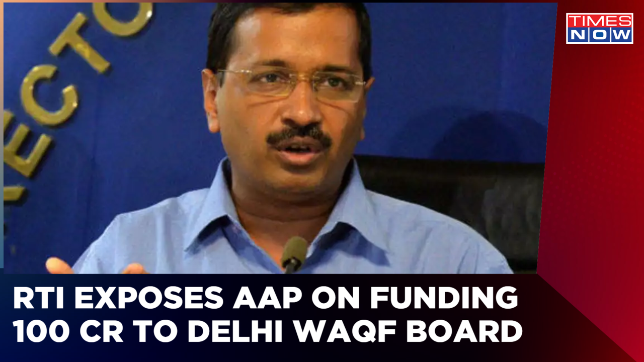 BJP Slams AAP For Funding Delhi Waqf Board With More Than 100 Crores In ...