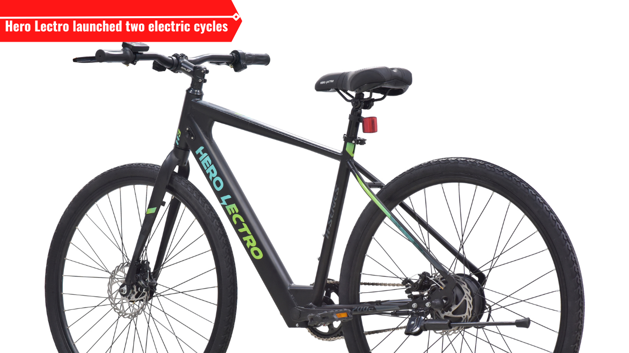 Hero electric hot sale cycle new launch