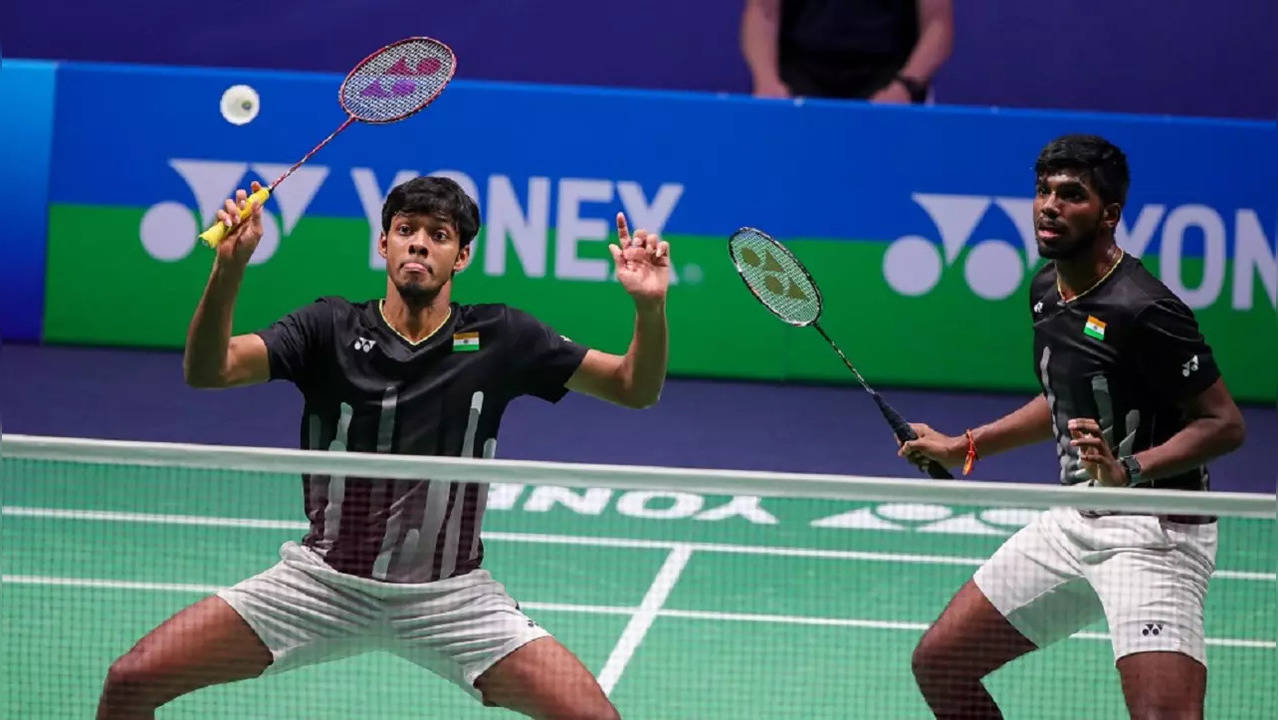 French Open badminton SatwikChirag beat world's No.1 TakuroKobayashi