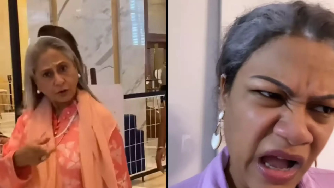 Woman mimics Jaya Bachchan in viral video | Screenshot from video by Analee Cerejo