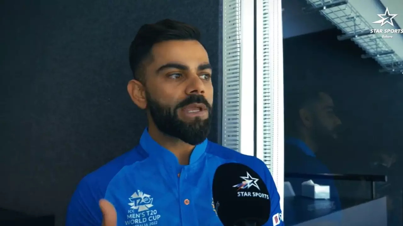 Virat Kohli in Australia.