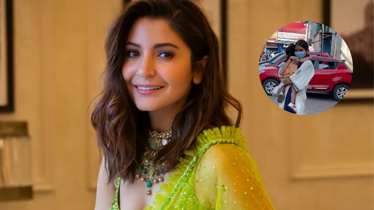 Anushka Sharma holds Vamika in her arms as she explores streets of Kolkata post Chakda Xpress schedule wrap - PICS