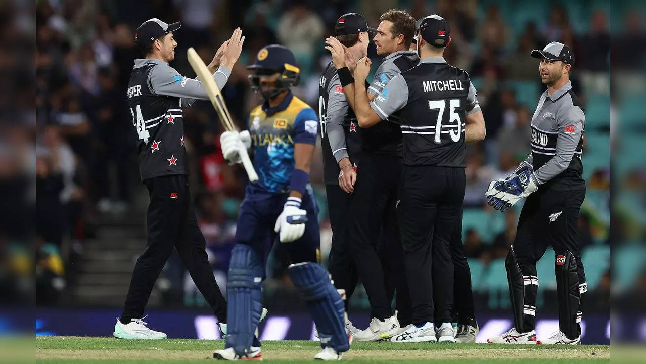 New Zealand beat Sri Lanka New Zealand won by 65 runs - New Zealand vs Sri  Lanka, ICC Men's T20 World Cup, 27th Match, Group 1 Sydney Cricket Ground  October 29, 2022