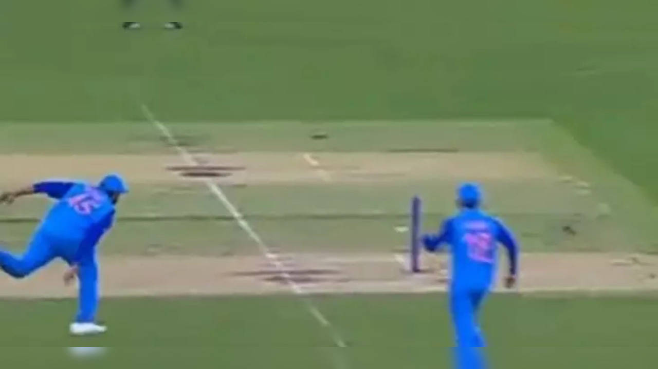 Rohit run out screengrab