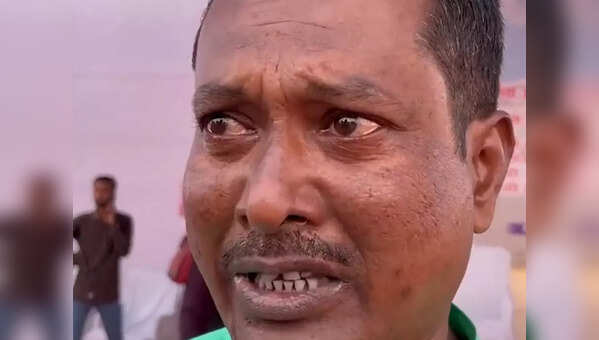 Bihar’s poorest MLA tears up on getting new government-built home ...