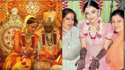 Aishwarya Rai at her dreamy wedding 