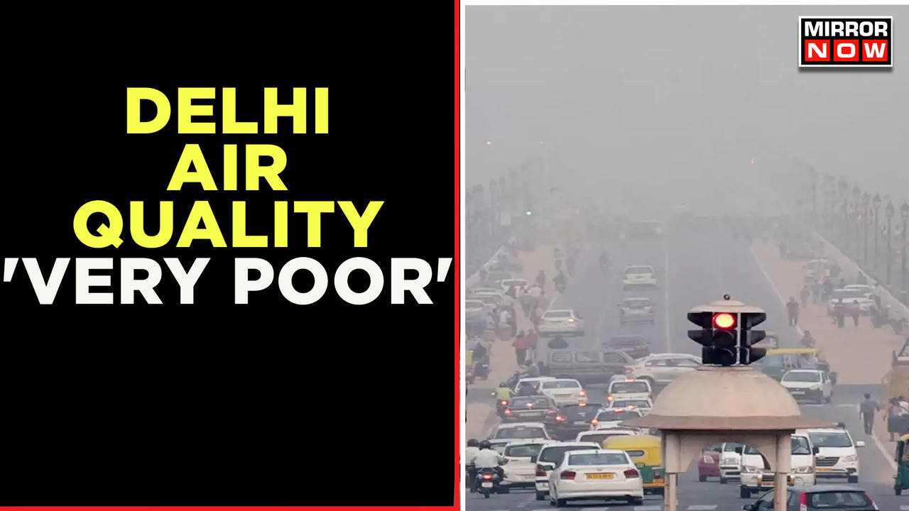 Delhi Air Quality 'Very Poor' | Residents Breath Toxic Air | Ban On ...