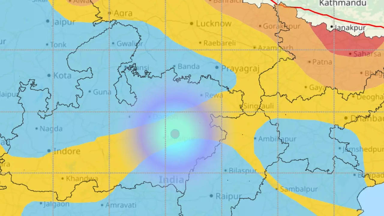 Magnitude 3.9 earthquake strikes Jabalpur district of Madhya Pradesh and surrounding areas