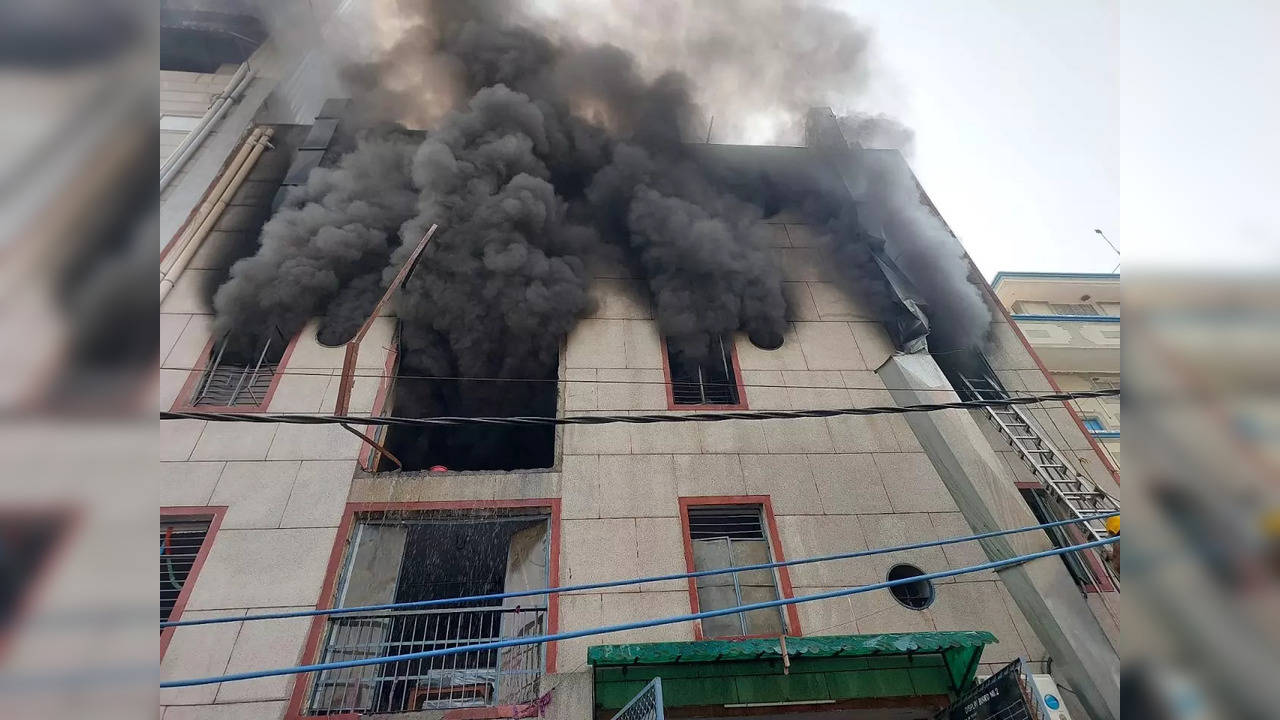 ​Fire at Delhi's Narela industrial area