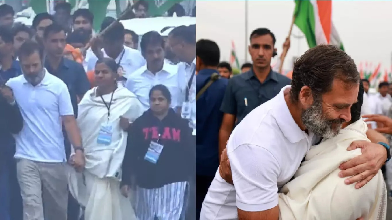 Deceased Dalit scholar Rhoit Vemula's mother Radhika Vemula  has extended support to former Congress president Rahul Gandhi on his 3,750 kms Bharat Jodo Yatra.