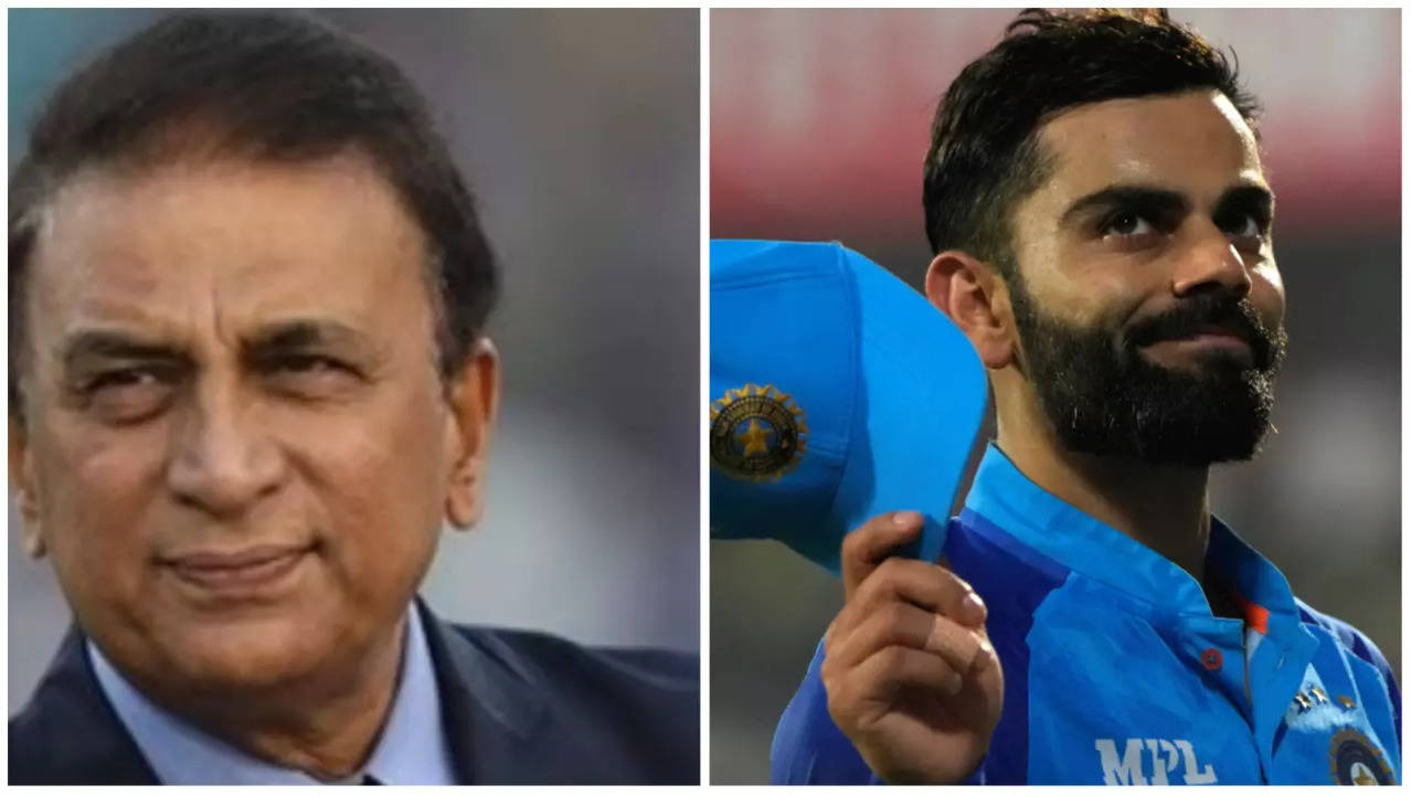 Sunil Gavaskar Virat Kohli IANS AP (2)