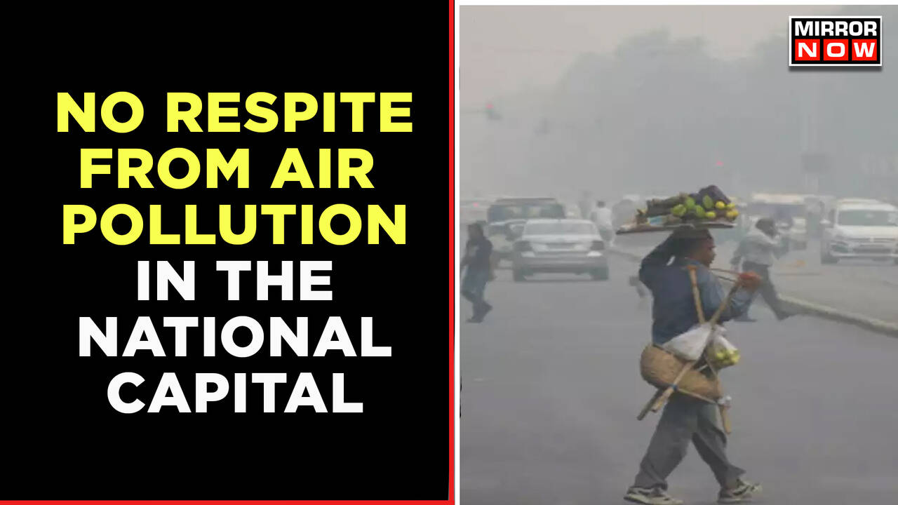 No Respite From Air Pollution In Delhi As National Capital Continues To No Respite From Air Pollution In Delhi As National Capital Continues To