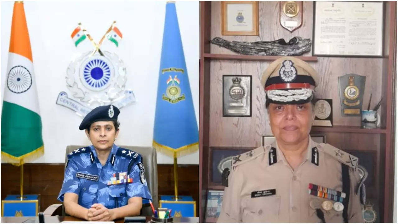 In A First, CRPF Promotes 2 Women Officers To IG Rank To Head Bihar ...