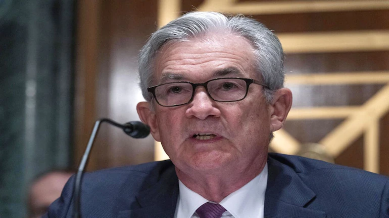 US Federal Reserve Chairman Jerome Powell