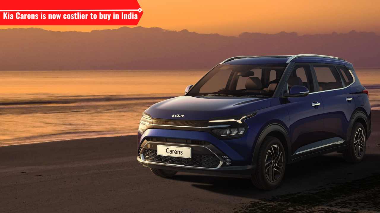 Kia Carens receives second price hike for the year. Check new list here