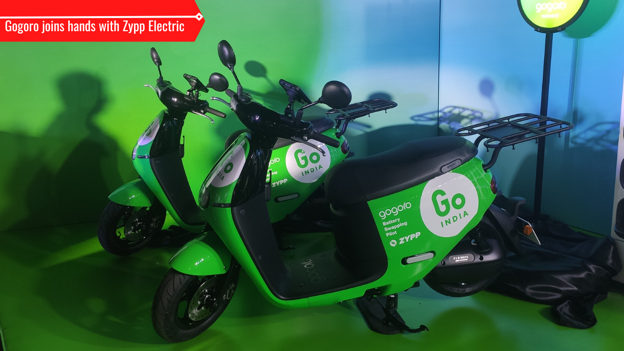 Gogoro joins hands with Zypp Electric