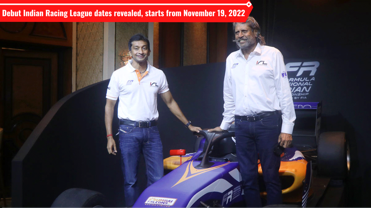 Narain Karthikeyan, Kapil Dev (Left-Right)