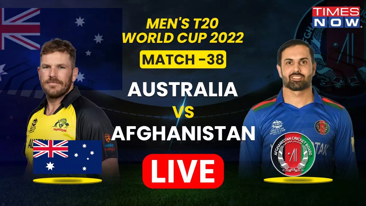 Australia vs Afghanistan T20 WC Highlights Rashid Khan blitz go in vain as Australia seal 4-run victory