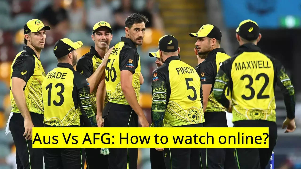 AUS vs AFG match: How to watch online