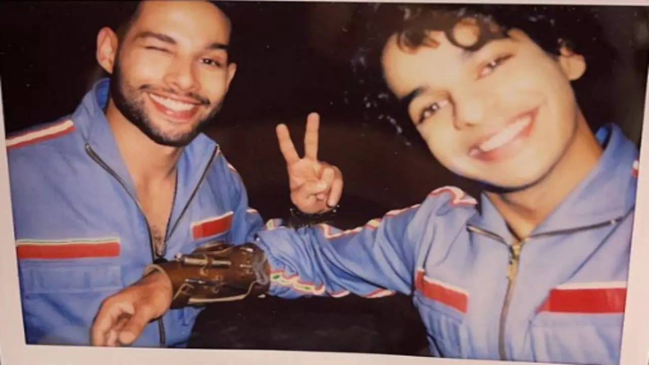 Ishaan Khatter and Siddhant Chaturvedi