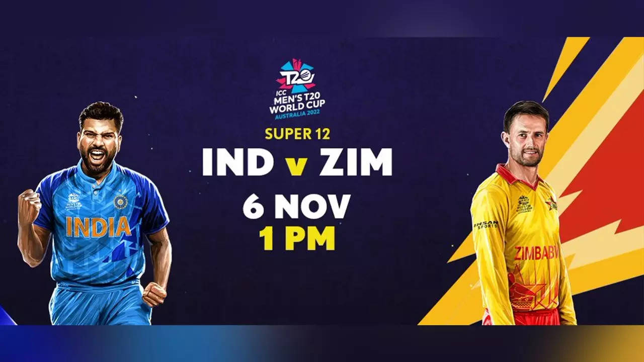 IND vs ZIM T20 Match today Watch India vs Zimbabwe cricket match free live streaming online Technology and Science News, Times Now